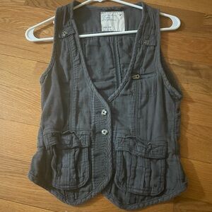 Y2K American eagle vintage vest